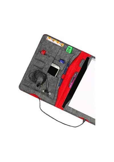 Yaratıcı Tasarım Keçe Tablet Kılıfı Organizer Tüm Markalara Uyar (494605528)
