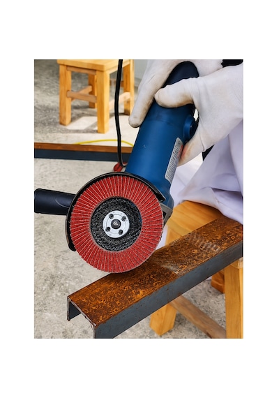 Seramik Flap Disk Zımpara 115 Mm 40 Kum 10 Adet Profesyonel Metal Zımpara