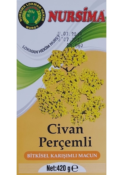 Nursima Civan Perçemli Bitkisel Karışımlı Macun 420 G