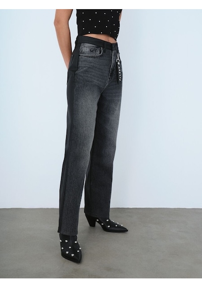 LOFT Straight Regular Fit Kadın Pantolon Lf2038093 Q1.v1 Denim