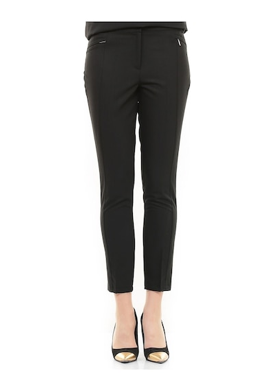 Soralline Kadın Slim Pantalon Fermuarlı 1685 Siyah