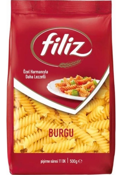 Set 4x Makarna Burgu-dirsek-ince Uzun- Arpa Şehriye