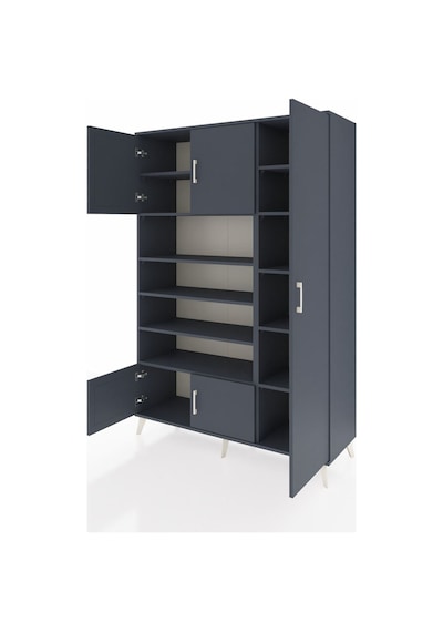 Hyperion Dolap 11 Raflı 5 Kapaklı 132x44x195 Antrasit-antrasit/antrasit Antrasıt/antrasıt Hyperion Dolap 11 Raflı 5 Kapaklı 132x44x195 Antrasit-antrasit/antrasit Antrasıt/antrasıt