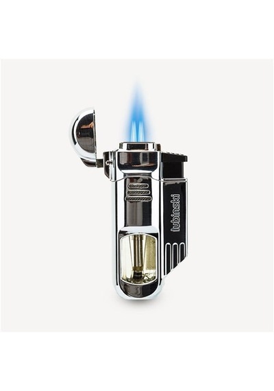 Lubinski Yeni Stil Delicili Dört Torch Puro Çakmağı Silver Lb-107