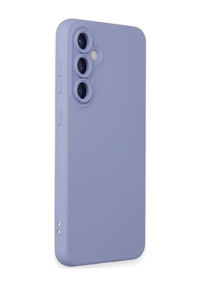Galaxy S23 Fe Kılıf Nano İçi Kadife Silikon - Lila