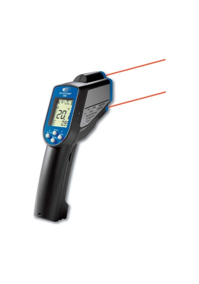 Tfa Dostmann Scantemp 490 Kızılötesi Termometre, Temassız Ölçüm, Yüzey Sıcaklığı, Profesyonel Kullanım İçin, Siyah, U 48 X G 130 X Y 245 Mm