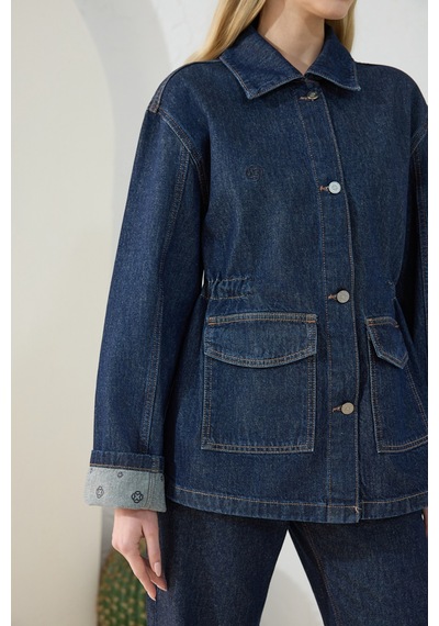Aker Lacivert Denim Ceket Lacivert Lacivert