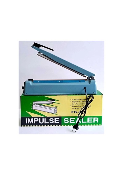 30cm Metal Gövde Poşet Ağzı Yapıştırma Kapatma Makinası Fs-300 5691