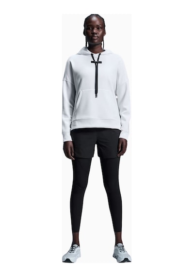 On Relaxed Hoodie Lumos Kadın Kapüşonlu Sweatshirt Beyaz