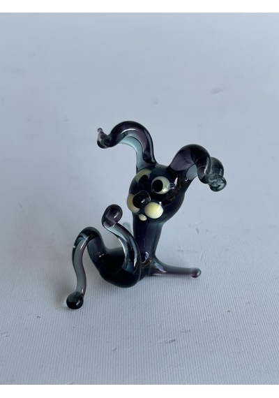 El Yapımı Murano Cam Tavşan Biblo A82-01