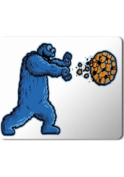 Kurabiye Canavarı Aduket Cookiedouken Baskılı Mouse Pad Mousepad.jpg