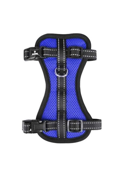 Flamingo Milou Köpek Göğüs Tasması Mavi S 30-45 Cm
