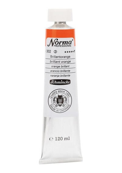Schmincke Norma Profesyonel Yağlı Boya 120 ML 302 Brilliant Orange