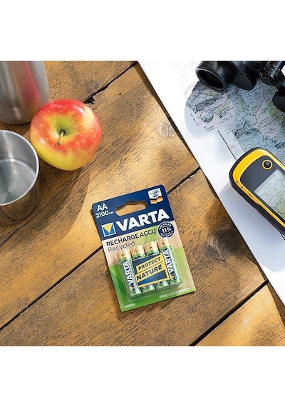 Varta Lcd Plug Plus Şarj Cihazı 12X2100 Mah Aa Şarjlı Pil