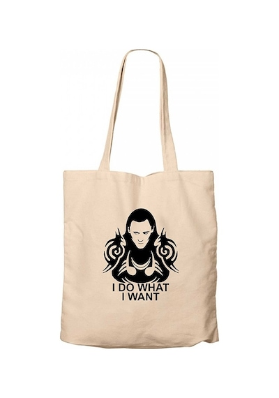 Loki Krem Kanvas Bez Çanta Krem