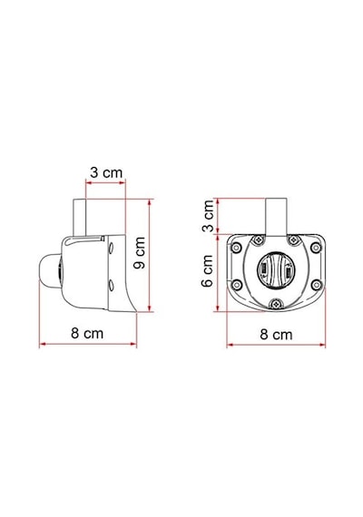 Fiamma Güvenli Kapı İçi - Safe Door Guardian 09/2019 Sonrası Ducato-boxer-jumper Uyumlu