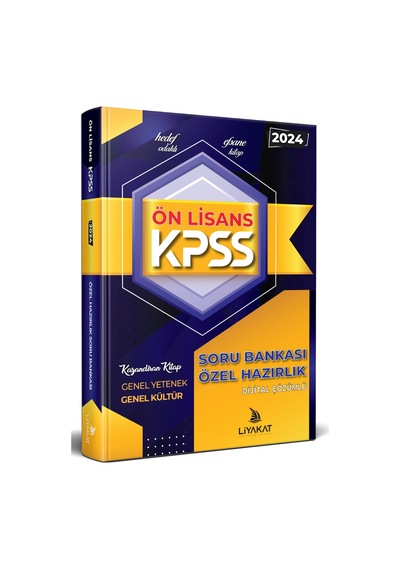 Ön Lisans Kpss Banko Soru Bankası- 2024 Yeni Ösym Müfredatına Uyg