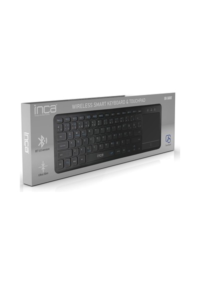 Inca Ibk-568bt Dual Mod Bluetooth 5.0 + 2.4g Touch Pad Smart Keyboard Pil Seviyesi 2.2v 10 Metreye Kadar Kablosuz Kullanım Windows, Linux, İos 13 Ve Üzeri İle Android İşletim Sistemlerini Destekler Inca Ibk-568bt Dual Mod Bluetooth 5.0 + 2.4g Touch Pad Smart Keyboard Pil Seviyesi 2.2v 10 Metreye Kadar Kablosuz Kullanım Windows, Linux, İos 13 Ve Üzeri İle Android İşletim Sistemlerini Destekler