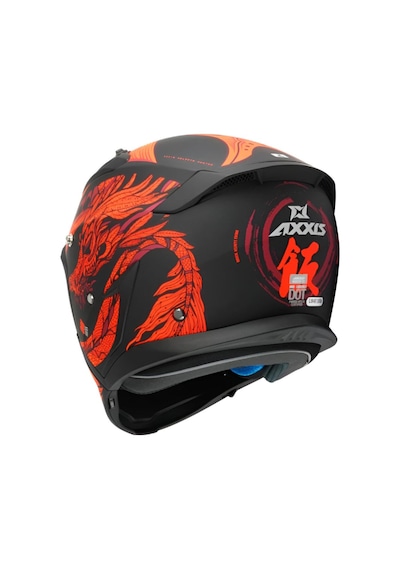 Axxis Hunter SV Oni B5 Sport Modüler Motosiklet Kaskı Kırmızı Siyah