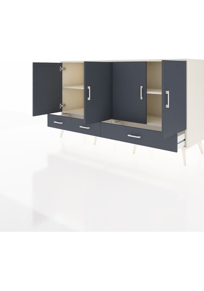 Kronos Konsol 6 Raflı 3 Çekmeceli 4 Kapaklı 176x59x99 Aytaşı-antr Aytaşı-antrasit Kronos Konsol 6 Raflı 3 Çekmeceli 4 Kapaklı 176x59x99 Aytaşı-antr Aytaşı-antrasit