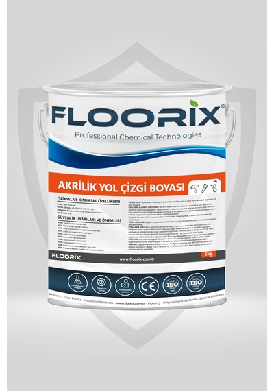 Akrilik Yol Çizgi Boyası 5 Kg