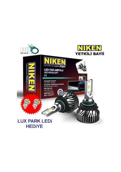 Niken H10 Led Xenon Far Ampul Yeni Nesil Pro Serisi