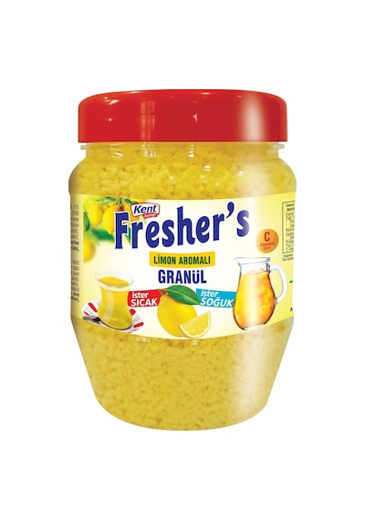 Kent Boringer Fresher's Limon Aromalı Granül İçecek 300 Gr X 4 Adet 300 G