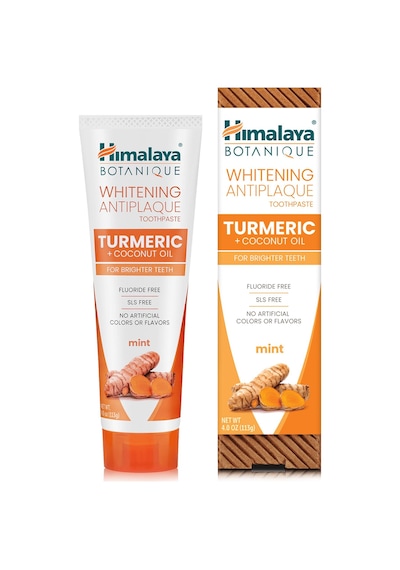 Himalaya Botanique Whitening Antiplaque Turmeric + Coconut Oil Diş Macunu 113gr Beyazlık