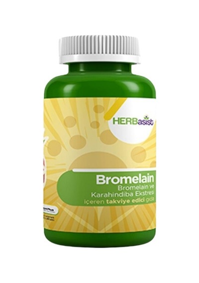 Herbasist Bromelain 417 mg 60 Kapsül