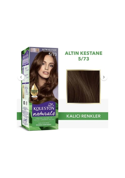 Koleston Naturals 5/73 Altın Kestane Saç Boyası
