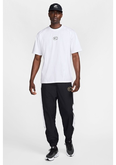 Nike Sportswear Swoosh Air Logo Short-sleeve Erkek Tışört-hm0182-100-tanemsport Beyaz