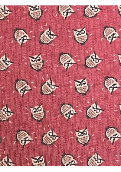 U&me Owl Mini Baykuş Desenli Uzun Kollu Cepli Pamuk Kadın Gecelik, Rahat Ev Giyimi Kırmızı Çok Renkli U&me Owl Mini Baykuş Desenli Uzun Kollu Cepli Pamuk Kadın Gecelik, Rahat Ev Giyimi Kırmızı Çok Renkli