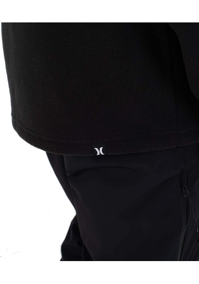 Hurley Hurley Zip Hood Erkek Siyah Polar Blk Siyah
