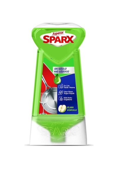 Asperox Sparx Diamond Plus 650 Ml Elma Sıvı Bulaşık Deterjanı
