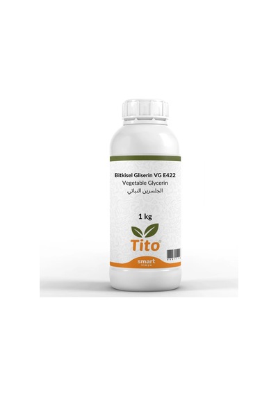 Tito Bitkisel Gliserin Vegetable Glycerin Gıda Tipi E422 1 KG