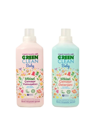 Baby Çamaşır Deterjanı 1 Lt Baby Yumuşatıcı 1 Lt Set