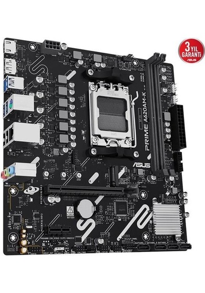 Asus Prıme A620am-k Ddr5 Hdmı-dp Pcıe 4.0 Am5 Matx