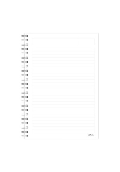 Kraft Ofis Defter Spiralli Çizgili Kum