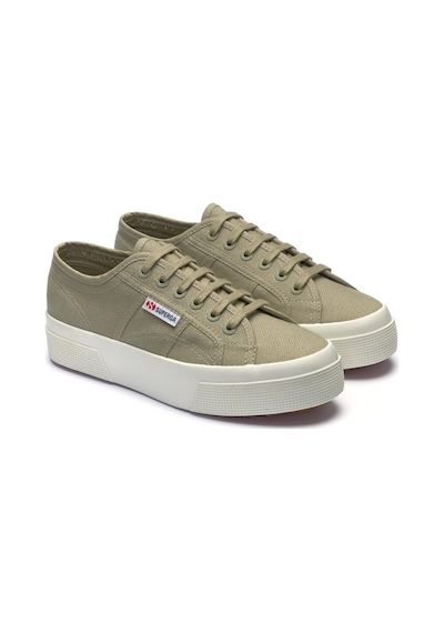 Superga 2740 Platform Unisex Gri Sneaker Gri-263