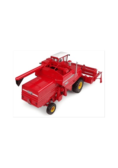 1/32 Massey Ferguson 760 Biçerdöver, Sergilemeye Hazır Metal Tarımsal Makina Modeli