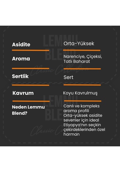 Lemmu Blend Öğütülmüş Filtre Kahve 1000 Gr Çok Renkli