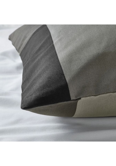 Ikea Brunkrıssla Yastık Kılıfı 50 X 60 Cm Gri - Koyu Gri