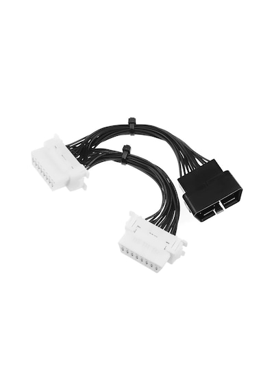 16 Pin Obd2 Uzatma Y Kablosu Elm327 1 Erkek 2 Dişi Araç Arıza