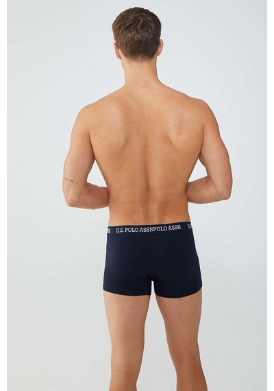 U.S. Polo Assn. U.s Polo Assn. 80476 Erkek 2'li Boxer-lacivert&baskılı Lacivert