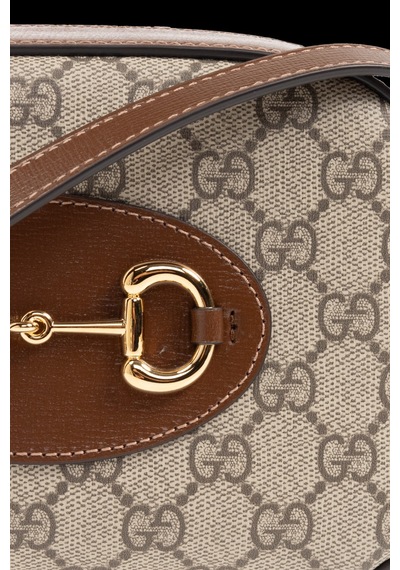 Gucci Small Horsebit 1955 Shoulder Bag Brown Kahverengi