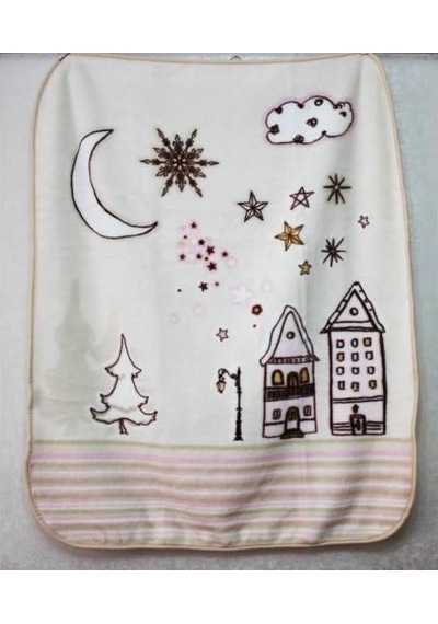 Özdilek Vizon Polyester Battaniye Stella 100X120 54561 Çok Renkli