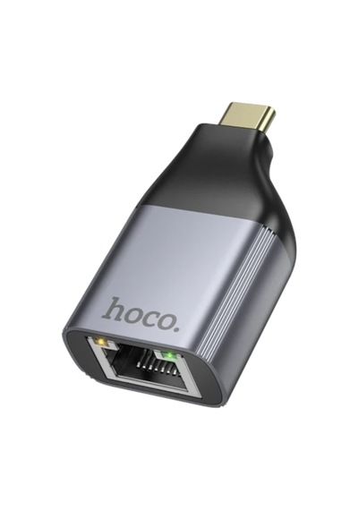 Hoco. Ua35 Type-c To Ethernet Dönüştürücü - Gri Diğer