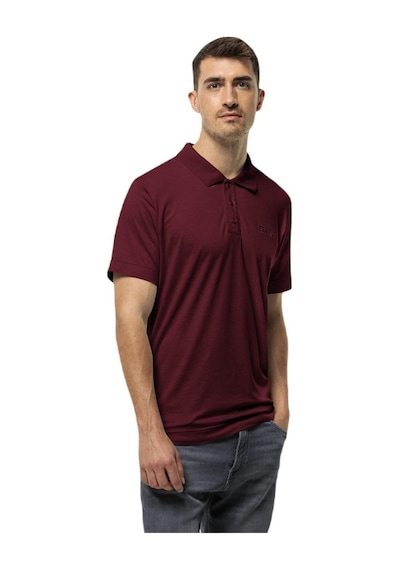 Jack Wolfskin 1809721 Travel M Erkek Polo Tişört 001