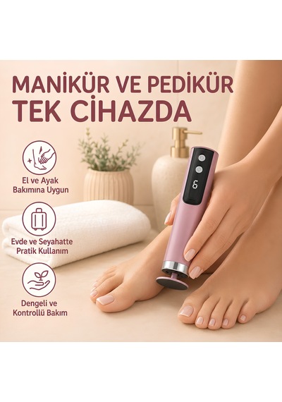 Auhma Ahb-07 6 Kademeli Elektrikli Tırnak Ve Ayak Törpüsü