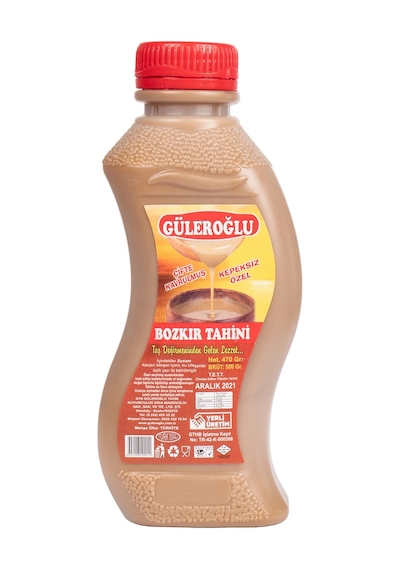 Güleroğlu Kepeksiz Bozkır Tahini Plastik Kutu Net 475 Gr